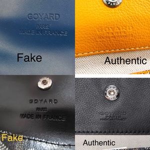 goyard authentic vs